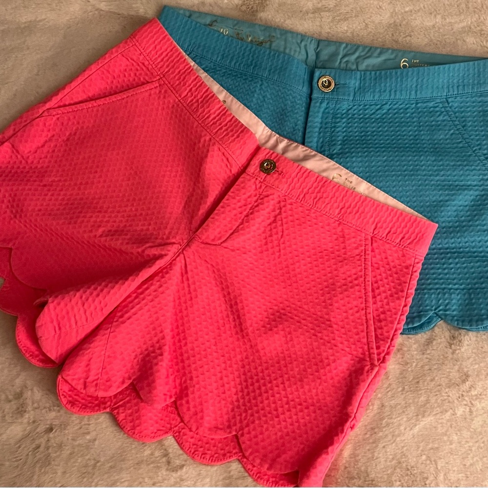 Lilly Pulitzer Buttercup Shorts, 2 pair